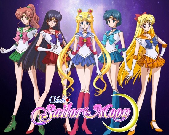 Sailor Moon Poster Crystal Anime Japanese Wall By Superiorposters