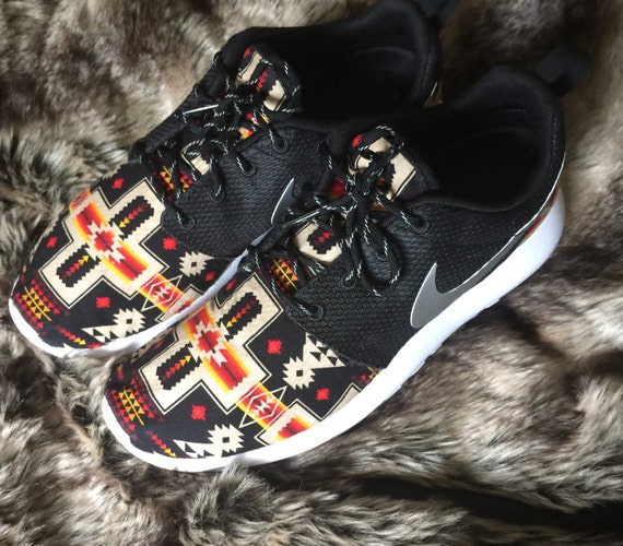 tribal print nike shoes