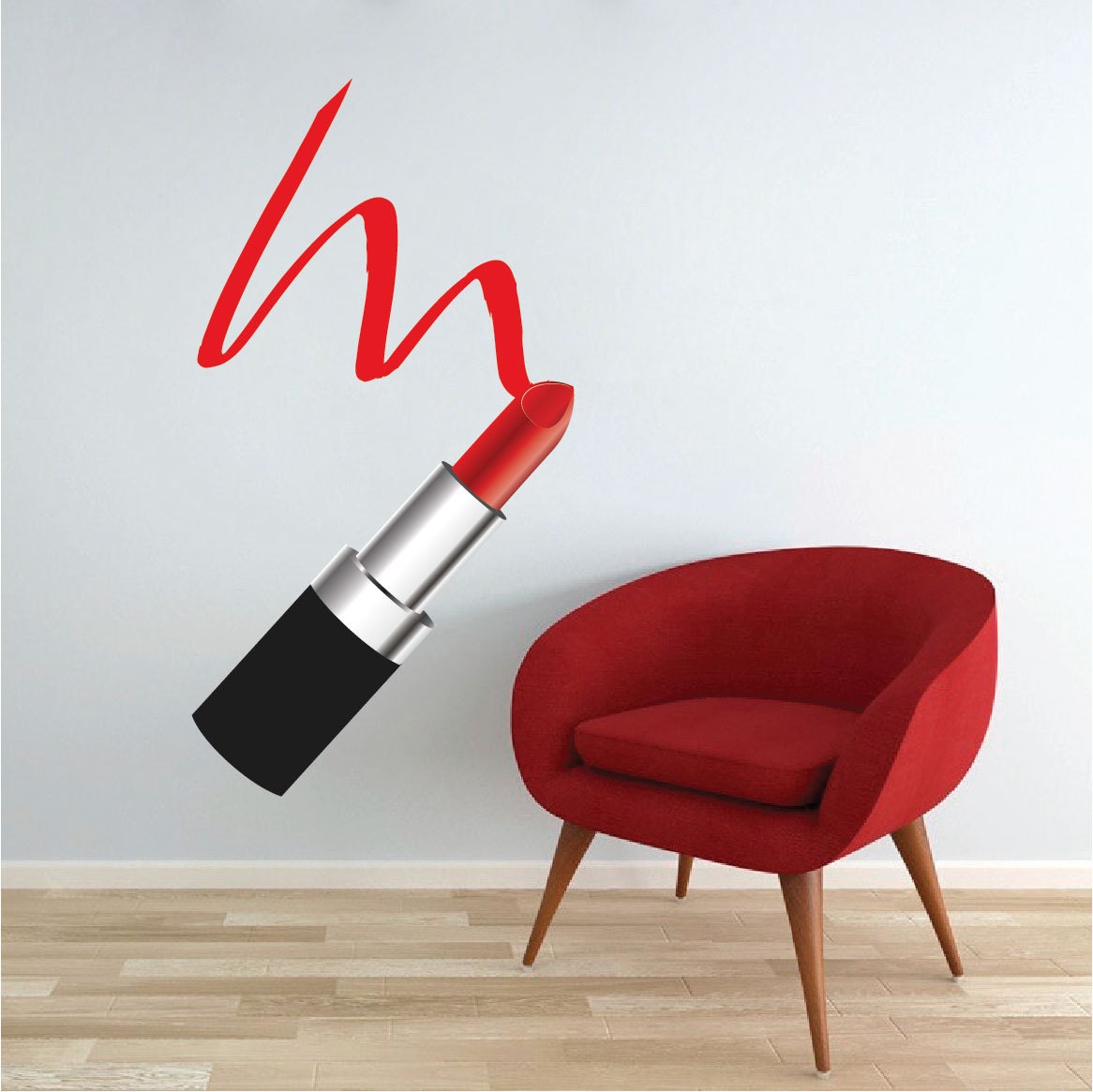 Lipstick Wall Decals Makeup Artist Lipstick Wall Art Lipstick