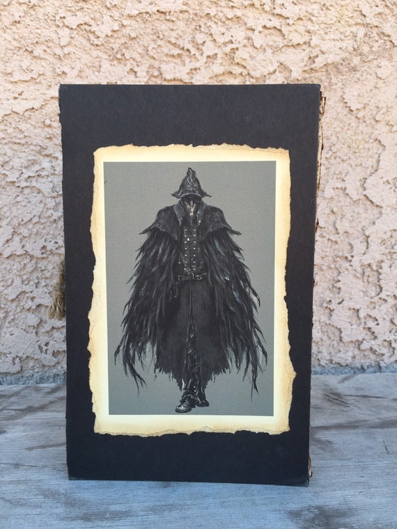 Raven Hunter Bloodborne Notebook by on Etsy