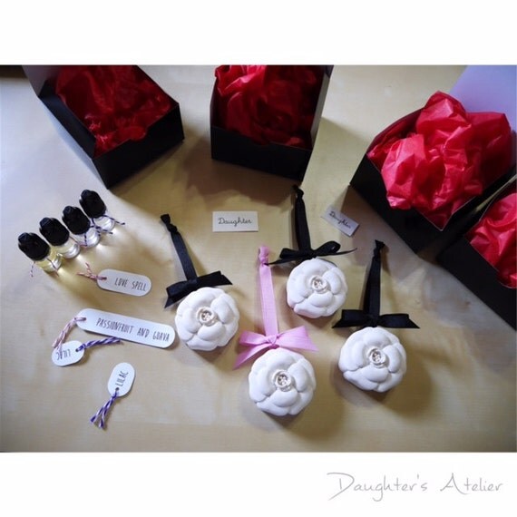 Chanel Camellia Plaster Air Freshener Diffuser Ornament