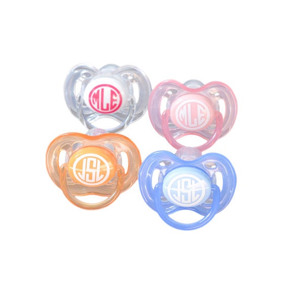Personalized AVENT pacifier Set of 2 by MarleysMonograms on Etsy