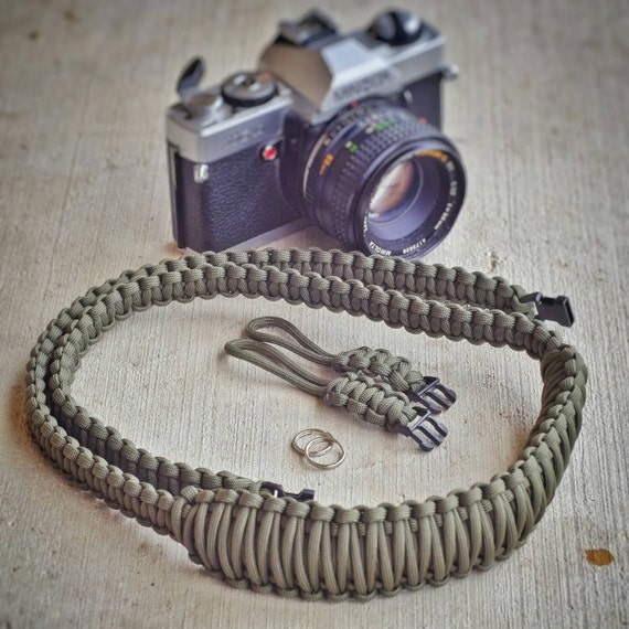 Elemental Paracord Camera Neck Strap. Choose by PursuitofCraft