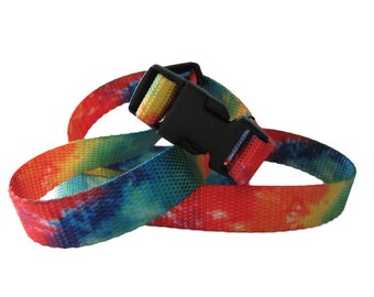 Tie Dye Chalk Bag Belt