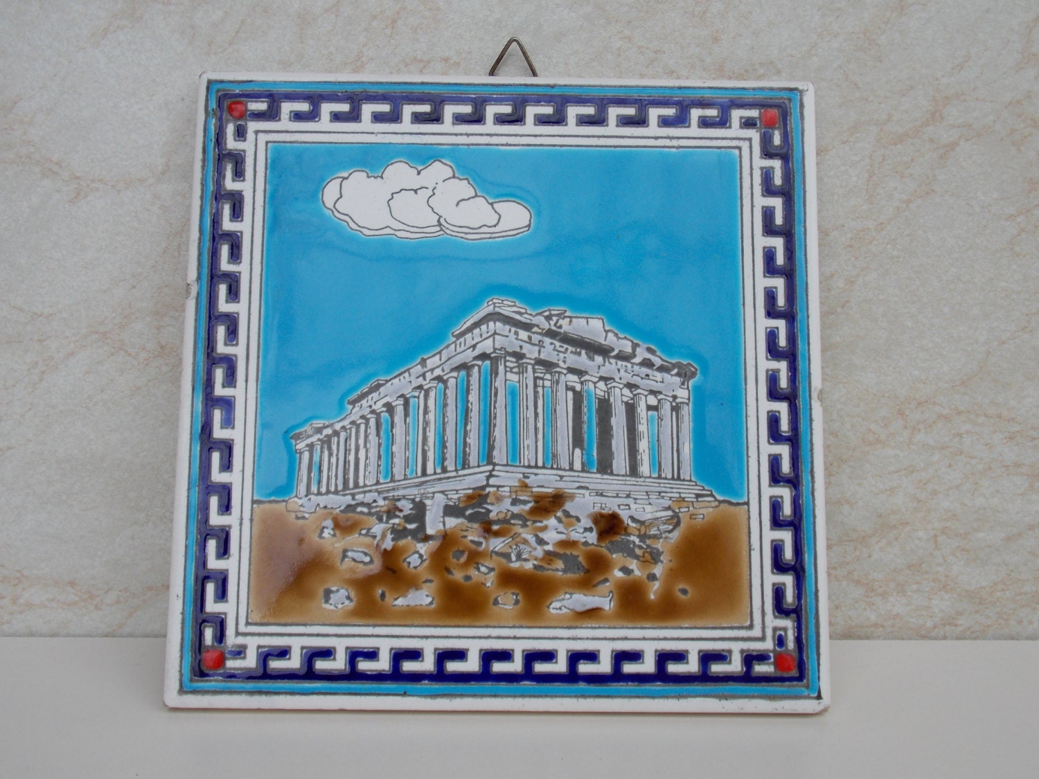 Ceramic wall decor vintage vintage decor greek greek
