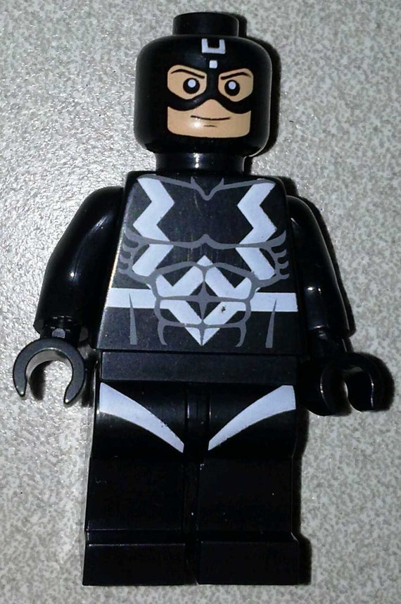 BLACK BOLT Custom Minifigure 100% Lego Compatible Marvel The