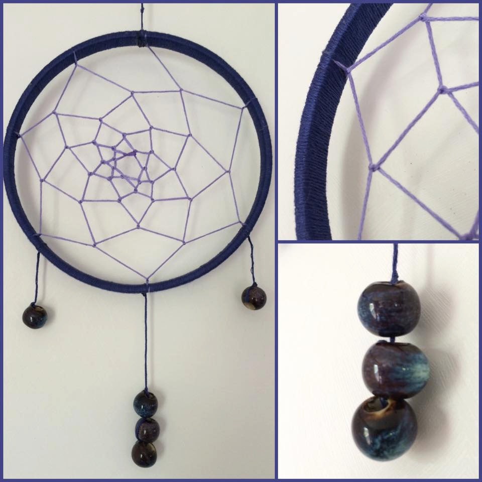 Royal Blue Dream Catcher 