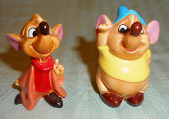 gus gus cinderella figurines