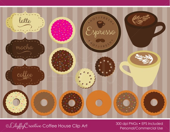 coffee and cookies clipart - photo #27