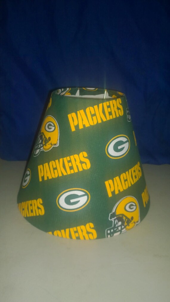 Green Bay Packers 9inch tall lamp shade by KLCleverCreations
