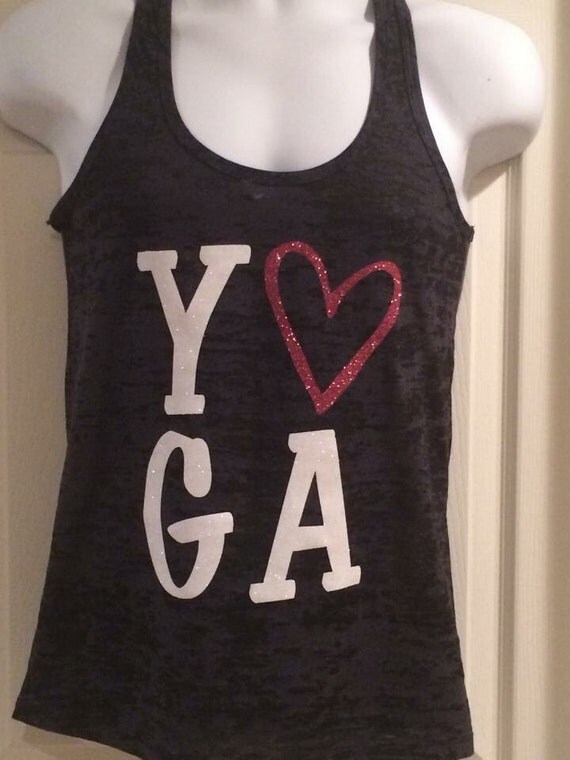 Yoga Tank by DuQuoinWhimsyDesigns on Etsy