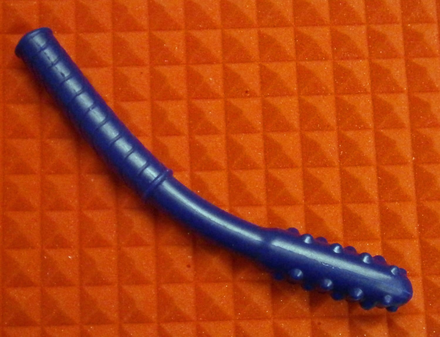 Silicone Colon Enema Nozzle Knobby Textured Tip Flexible.