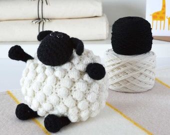 DIY Crochet Kit - Sheep,DIY Crochet Kits,Amigurumi Kit,Amigurumi Kits,Crochet Kits,Crochet Kit,Knitting Kit,Knitting Kits,crochet,crocheting