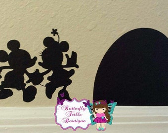 The ORIGINAL Mickey & Minnie's Mouse House Wall Decal