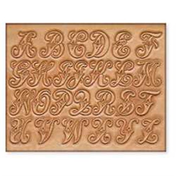 1-1/2 38 mm Alphabet Craftaid Tandy Leather by LeathercraftStore