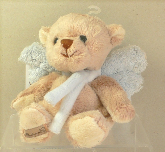 teddy bear with angel wings