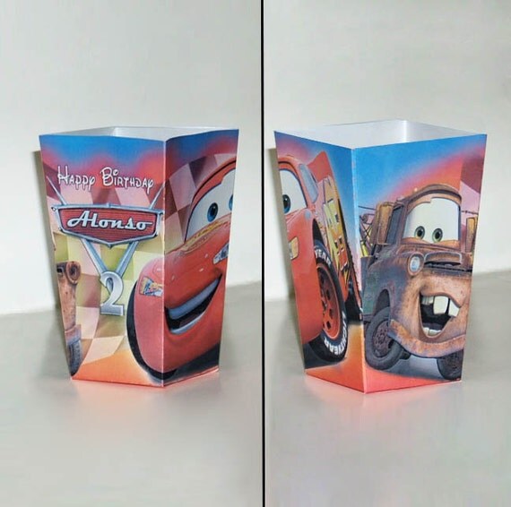 cars pixar popcorn