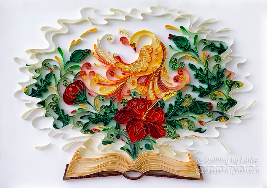 Quilling Quillinf art Digital print Quilling wall art Print