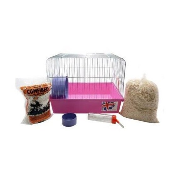 Hamster Starter Kit Medium 40.5x30x31.4cm by CageFofSmallAnimals
