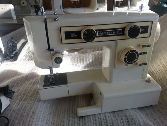 Heavy duty free arm Kenmore used sewing machine