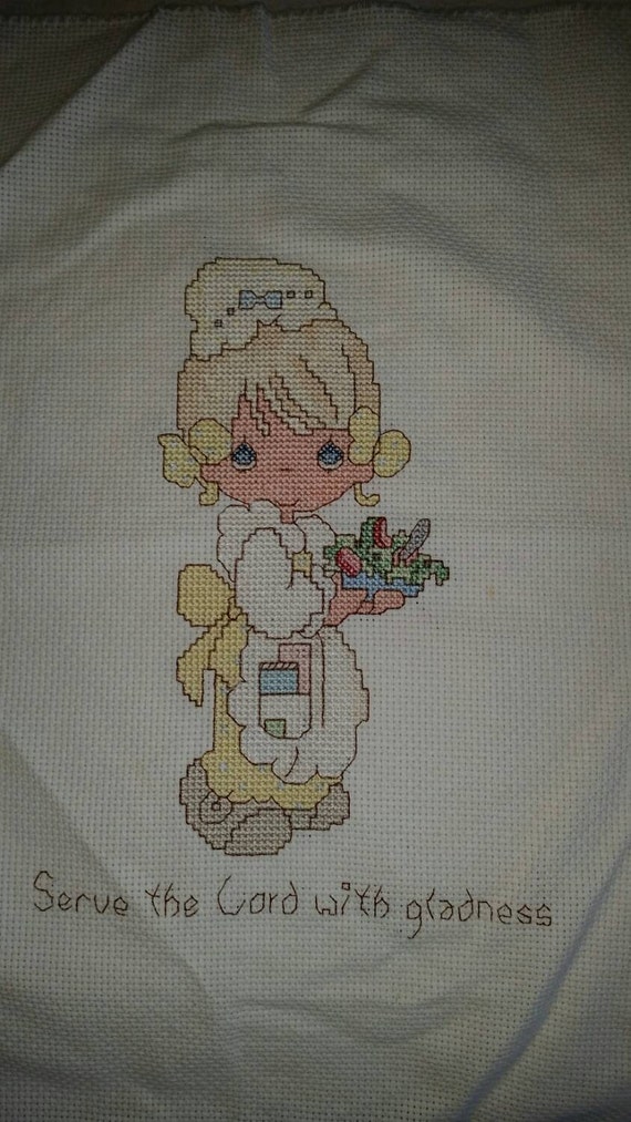Precious Moments cross stitch by Gigglesandfamily on Etsy 41 best precious moments cross stitch images