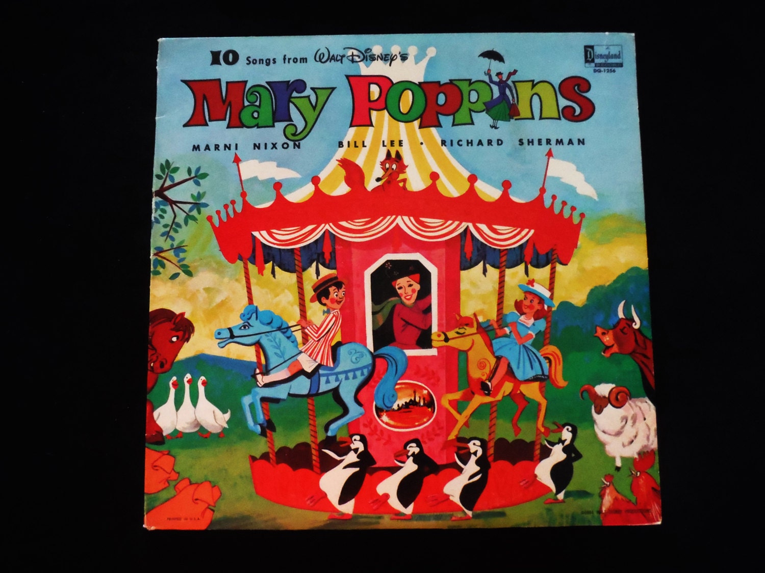 Walt Disney's Mary Poppins Vintage Vinyl Record 1964