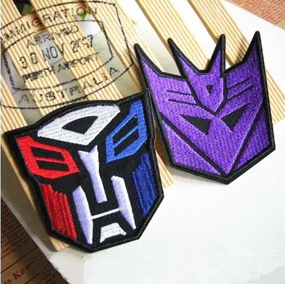 Transformers Autobots Optimus Prime patch Science by craftapplique