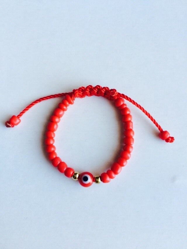 Baby evil eye Bracelet. Pulsera de bebe para el mal by BalaamChaak