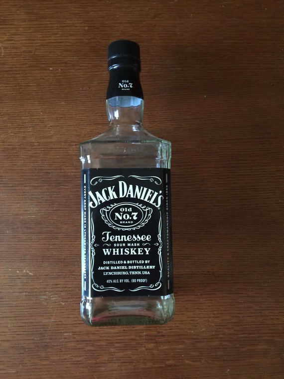 Jack daniels large bottle by StapletonDesigns on Etsy
