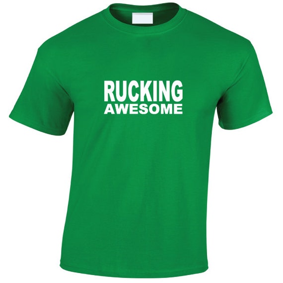 Rucking Awesome Rugby T-Shirt Rugby World Cup by TShirtGenerators