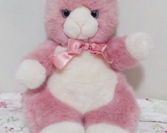 pink kitty cat stuffed animal