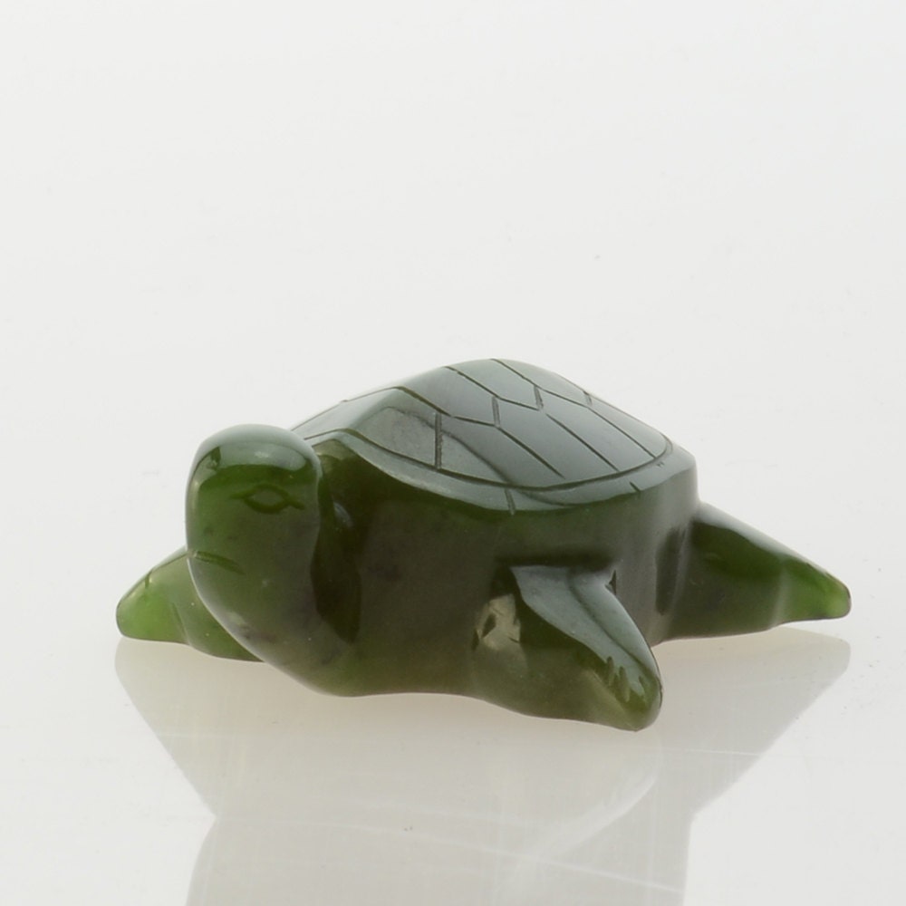 Canadian Jade Turtle Multiple Sizes Jade Figurine