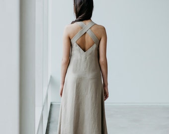 Linen Dress Motumo 15S13