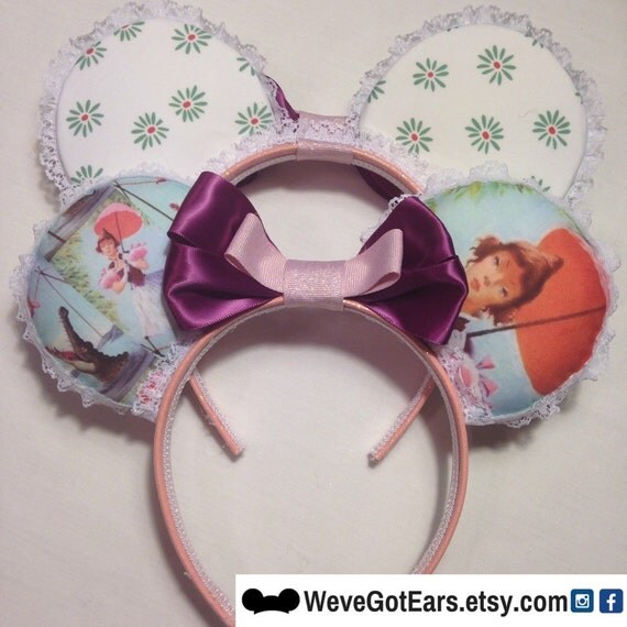 Haunted Mansion Tightrope Girl - Handmade Mouse Ears - Mickey Ears