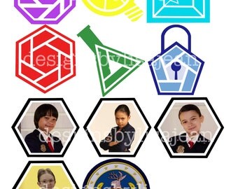 Odd Squad Badges by DesignsbyLisaJean on Etsy