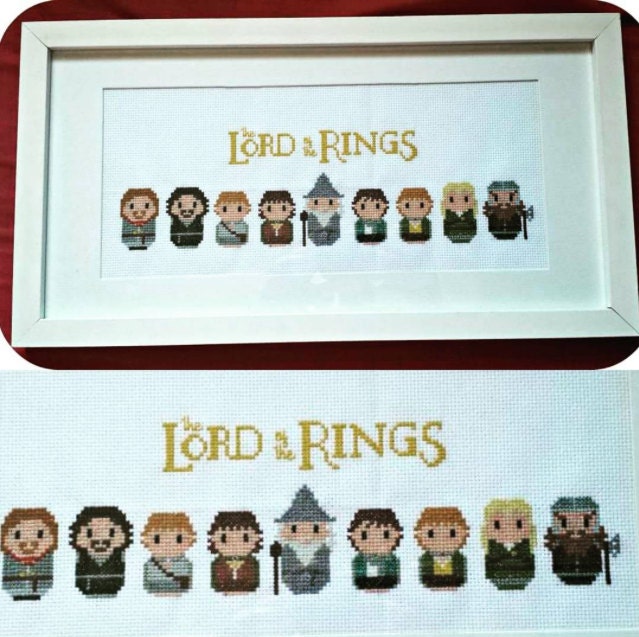 The Lord Of The Rings Cross Stitch