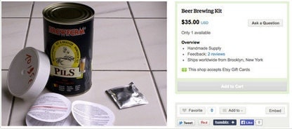 Beer brewing kits