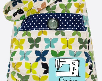 Bucket Bag PDF Sewing Pattern | Project Tote Shoulder Bag Purse Sewing Pattern PDF