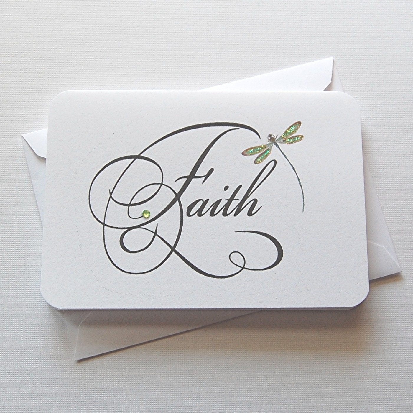 Faith Note Cards Blank Note Cards Calligraphy Cards Thank