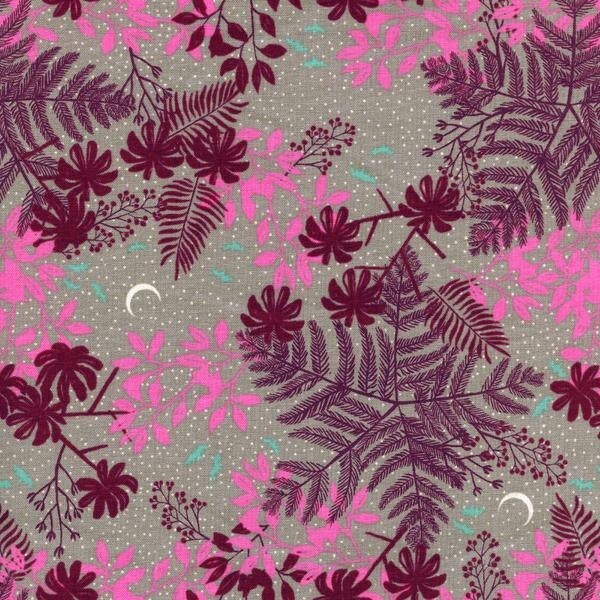 Cotton Steel Honeymoon hotsprings purple 50 cm