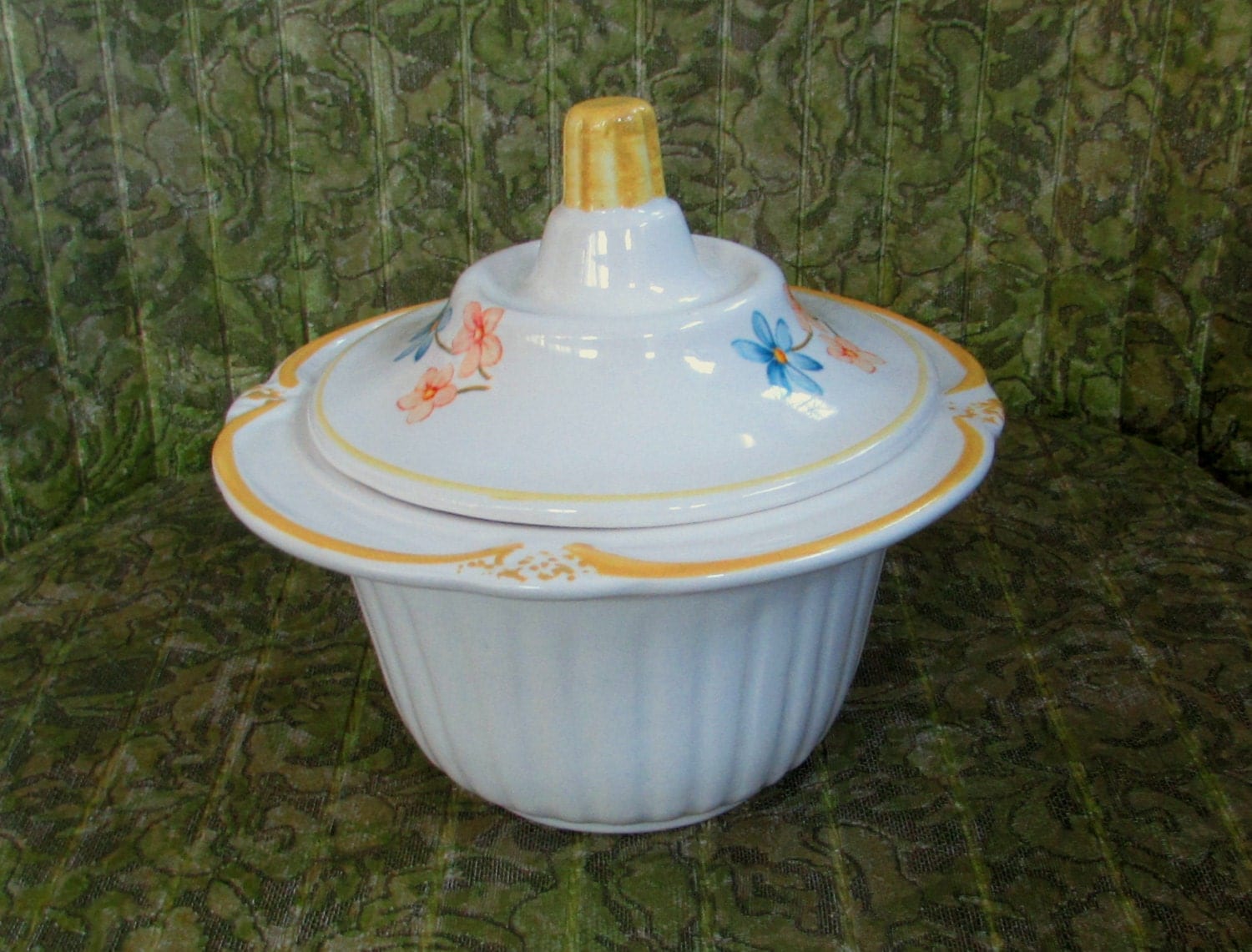 butter dish and sugar bowl set