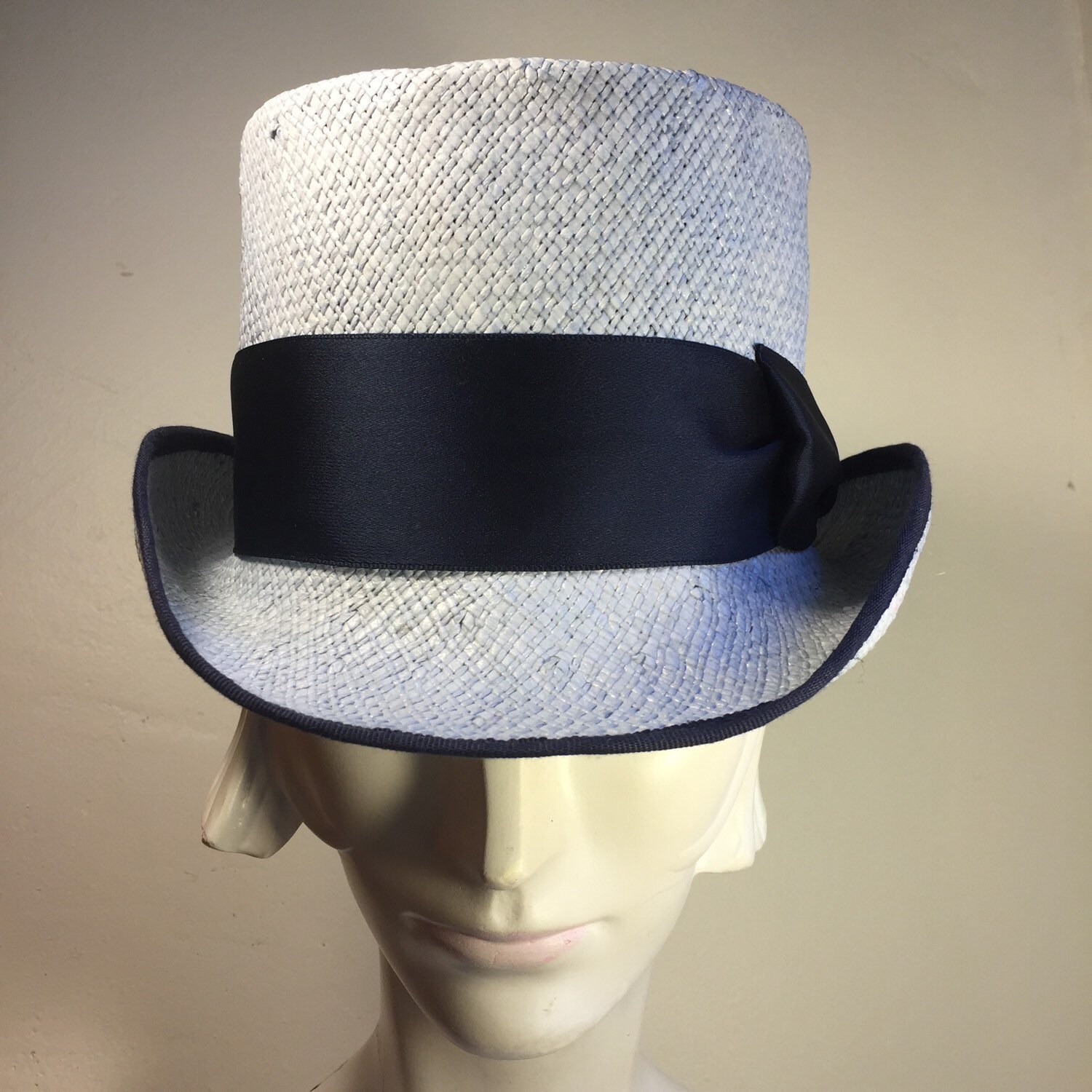 Top Hat Blue Top HatUnisex Top Hat HANDMADEVictorian