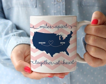 Mother's Day Mug - Personalized Coffee Mug -Together at Heart