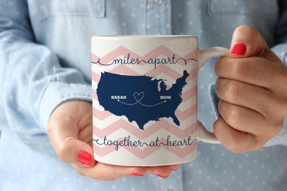 Mother's Day Mug - Personalized Coffee Mug -Together at Heart by Swanky ...