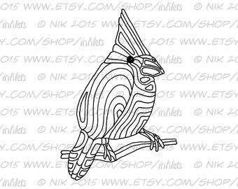 Cardinal printable | Etsy