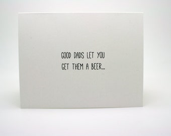 Funny Father's Day Card- Funny Dad Birthday Card