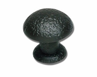 2 - Old World Hammered Venetian Bronze Drawer Knob Pull - Rustic Pull - Kitchen Cabinet Hardware - Bath Drawer Handle - Knob