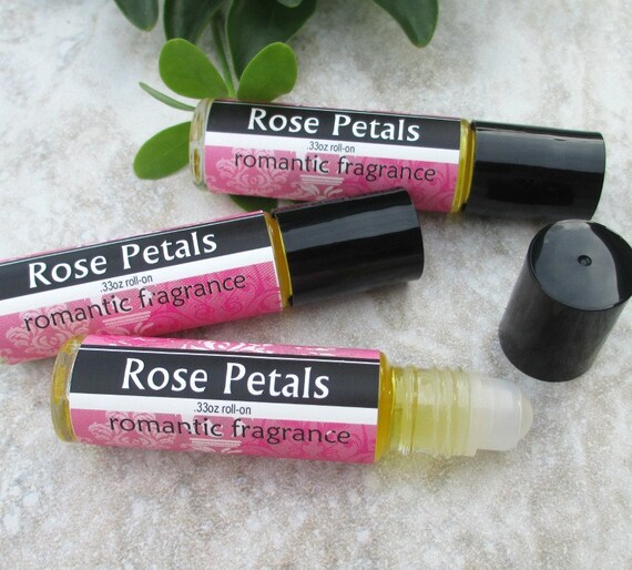 Rose Petals Roll On Perfume classic tea rose fragrance
