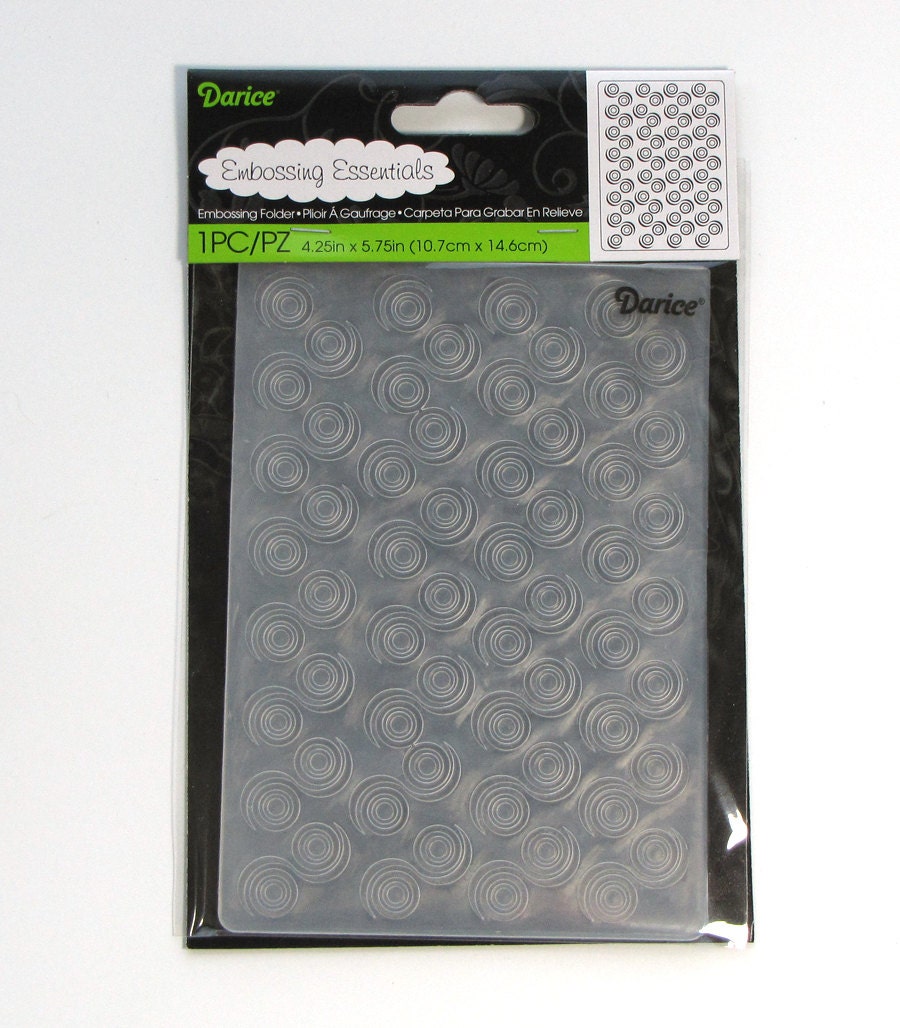 swirl embossing folder a2 Embossing Folders Darice folder