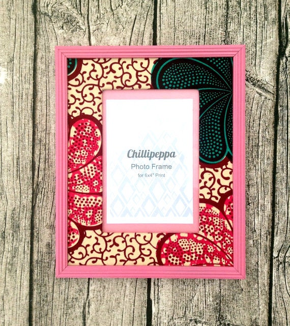 African print wedding photo frame. Wedding photo Wedding